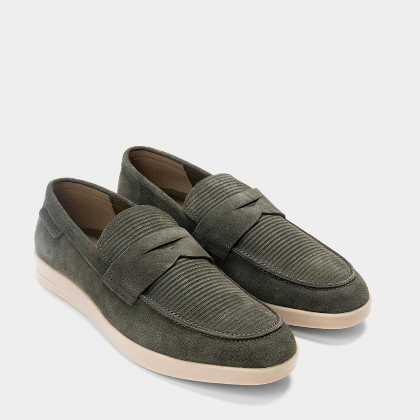 Kenneth Cole Mosswood Driver Loafers – Dark Green Kenneth Cole