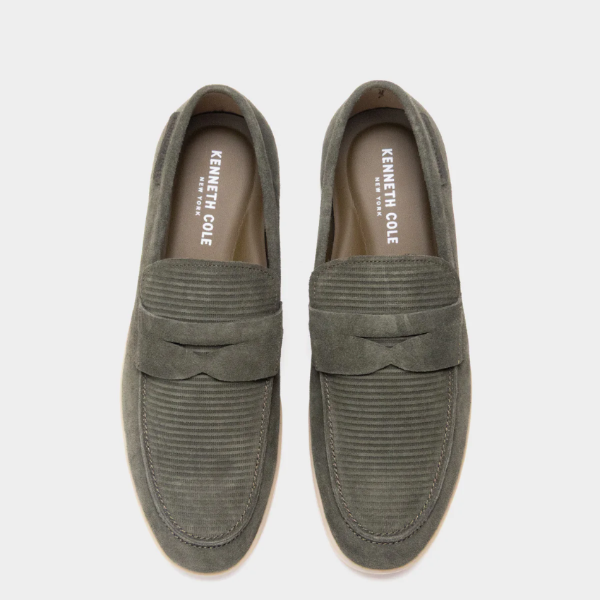 Kenneth Cole Mosswood Driver Loafers – Dark Green Kenneth Cole