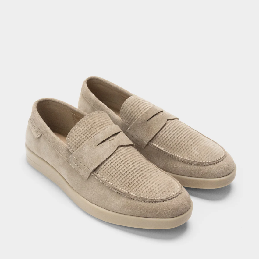 Kenneth Cole Mosswood Driver Loafers – Taupe Kenneth Cole