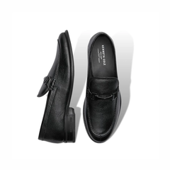 Kenneth Cole Men Shoes-LOAFER Elon Bit BLACK Kenneth Cole