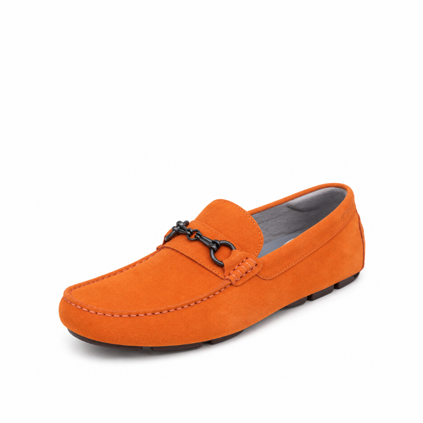 Kenneth Cole Men Shoes-THEME BIT DRIVER ORANGE Kenneth Cole