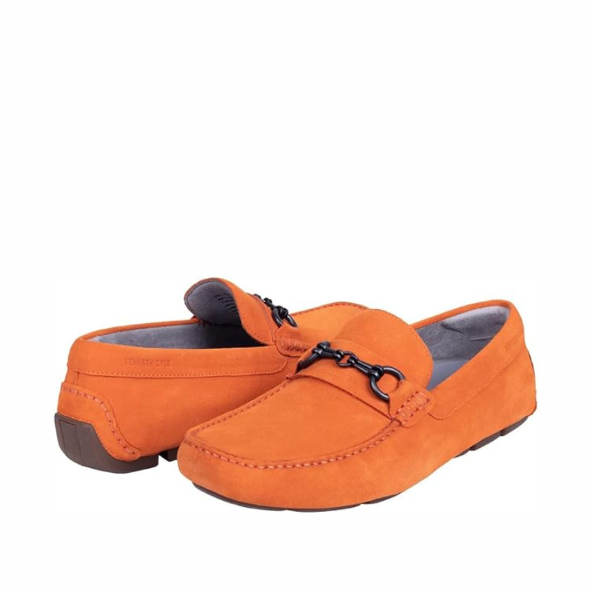 Kenneth Cole Men Shoes-THEME BIT DRIVER ORANGE Kenneth Cole