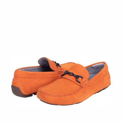 Kenneth Cole Men Shoes-THEME BIT DRIVER ORANGE Kenneth Cole