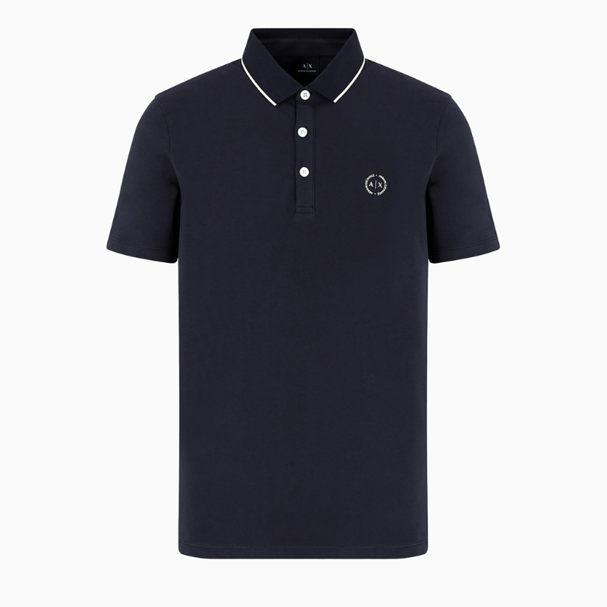 Armani Exchange Men's Polo Navy