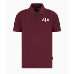 Armani Exchange Cotton Piquet Polo Shirt