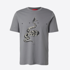 HUGO Discorb T-Shirt for Men Grey Hugo Boss