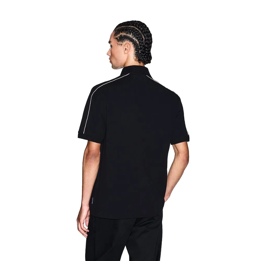 Armani Exchange Polo Shirt - BLACK ARMANI EXCHANGE