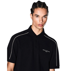 Armani Exchange Polo Shirt - BLACK ARMANI EXCHANGE