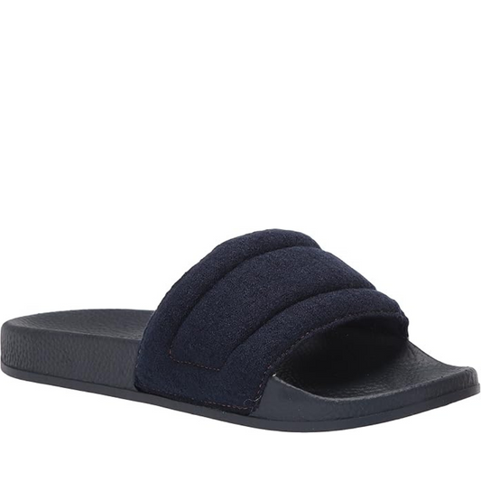 Kenneth Cole Men Shoes-SCREEN QUILTED SLIDE NAVY