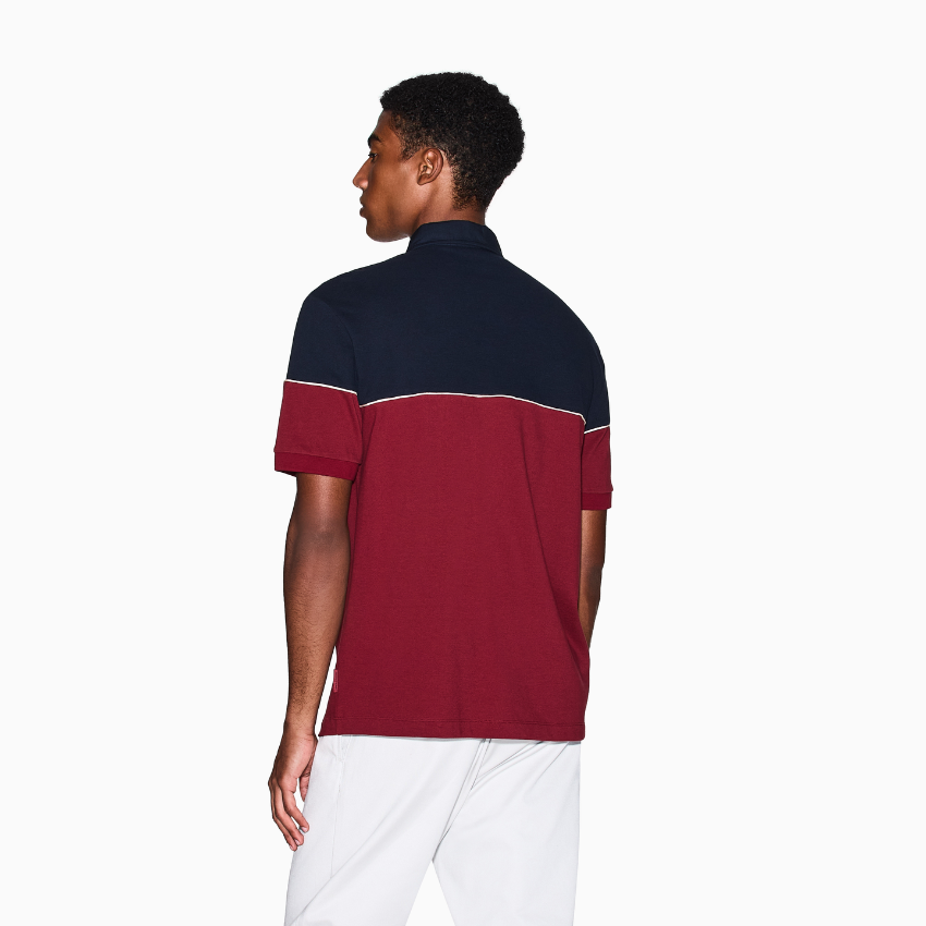 Armani Exchange Polo Shirt - DEEP NAVY POMEGRENATE ARMANI EXCHANGE