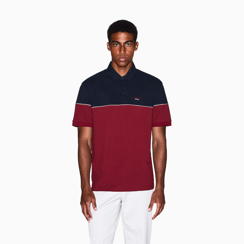 Armani Exchange Polo Shirt - DEEP NAVY POMEGRENATE ARMANI EXCHANGE