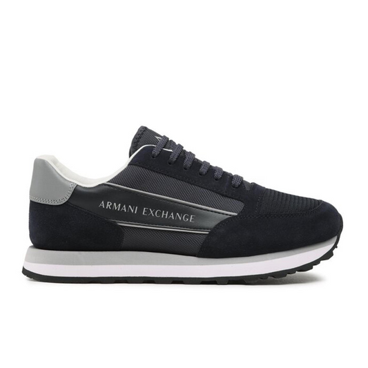 ARMANI EXCHANGE Shoes-SNEAKERS  Navy/Silver