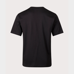 HUGO Relaxed-Fit Divis Cotton T-Shirt | Black