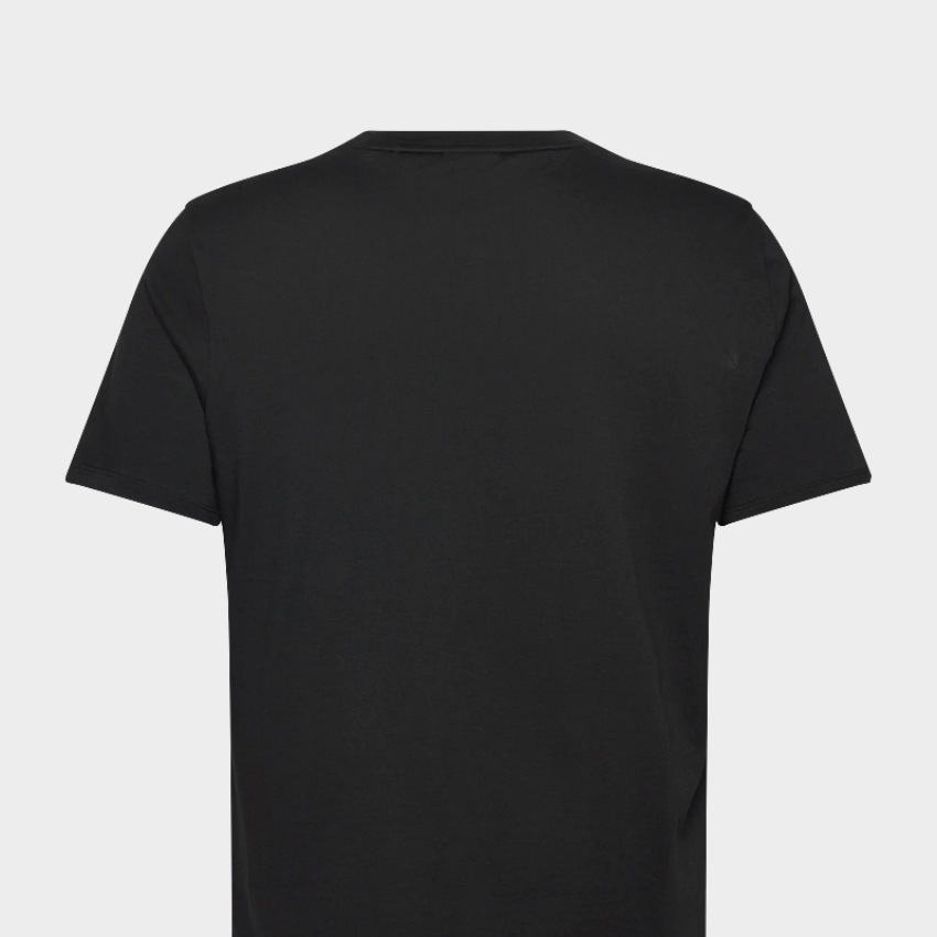 HUGO Didug Short-Sleeved Cotton T-Shirt | Black Hugo Boss