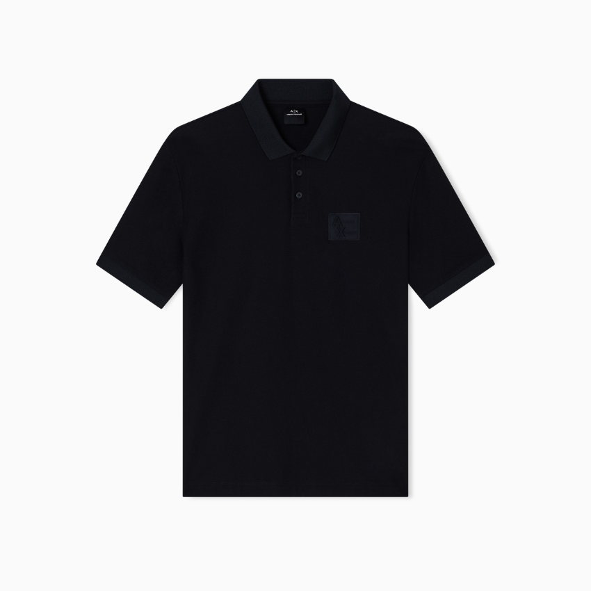 Armani Exchange Polo Shirt - Black ARMANI EXCHANGE XM001372 AF162621