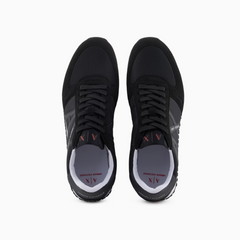 Armani Exchange SNEAKERS IN ECO-SUEDE Full Black