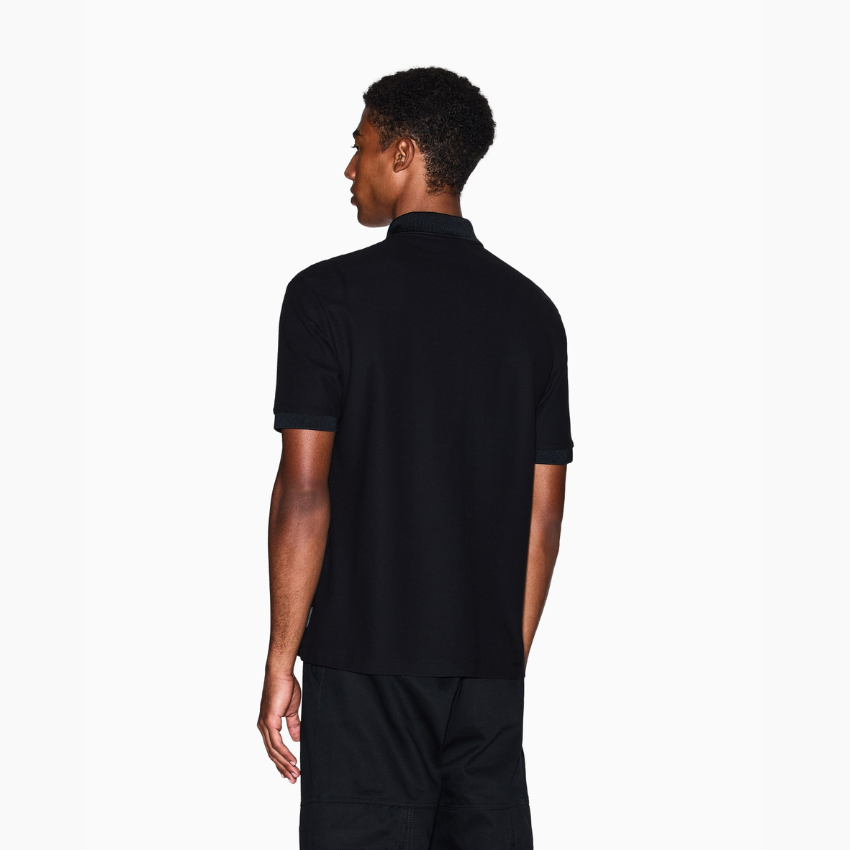 Armani Exchange Polo Shirt - Black ARMANI EXCHANGE