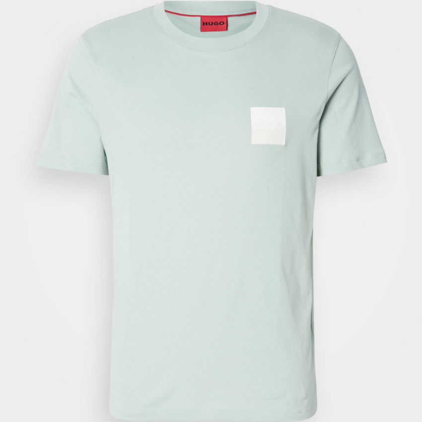 HUGO DAPUSI Cotton T-Shirt | Light Pastel Green Hugo Boss