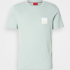 HUGO DAPUSI Cotton T-Shirt | Light Pastel Green Hugo Boss