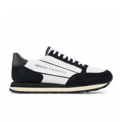 ARMANI EXCHANGE Shoes TRAINERS Off White Black Noor s 1975