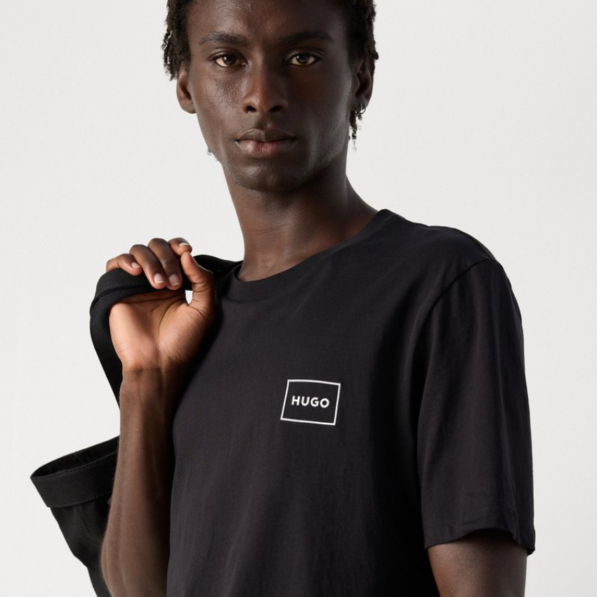 DUGOPAK Basic Cotton T-Shirt | Black Hugo Boss