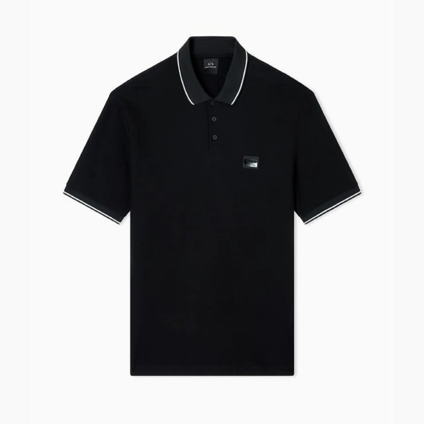 Armani Exchange Polo Shirt - Black  XM001393 AF162622 