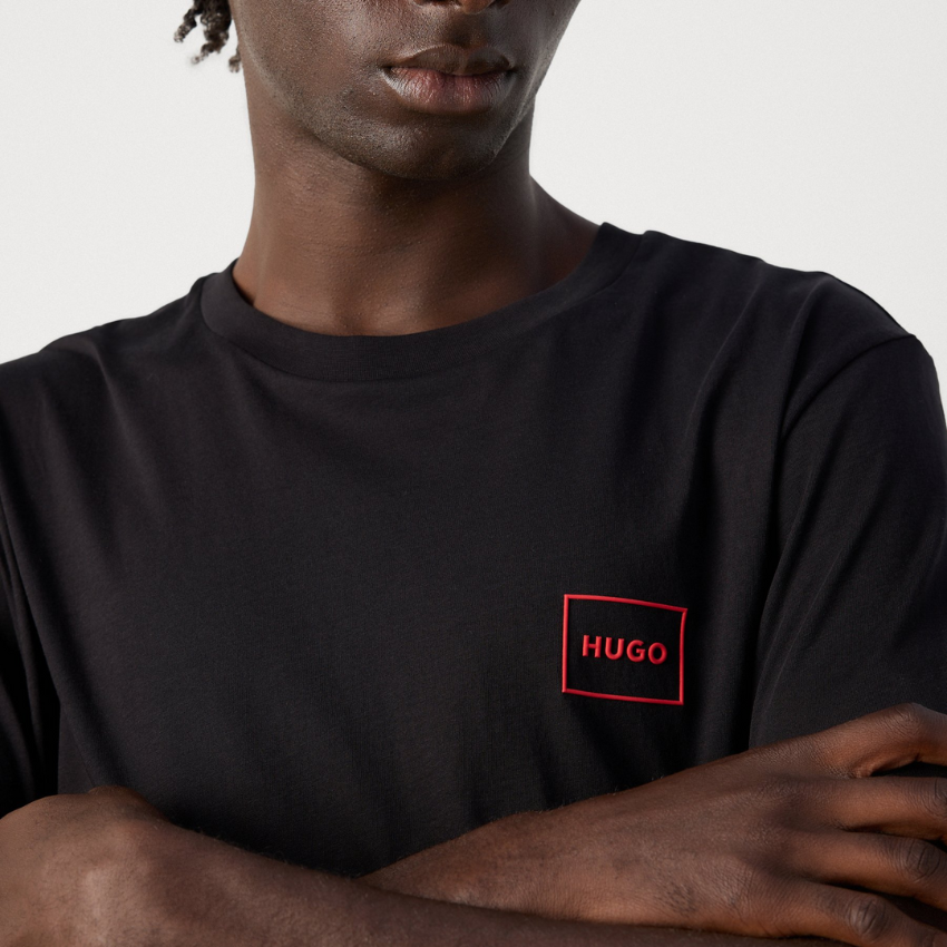 DUGOPAK Basic Cotton T-Shirt | Black Hugo Boss