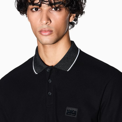 Armani Exchange Polo Shirt - Black ARMANI EXCHANGE