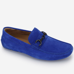Kenneth Cole Men Shoes-LOAFER THEME BIT DRIVER ELECTRIC BLUE