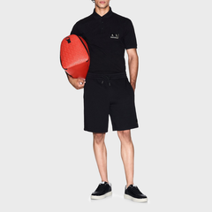 Armani Exchange Polo Shirt - BLACK SHADE GOLD ARMANI EXCHANGE