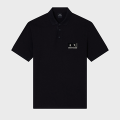 Armani Exchange Polo Shirt - BLACK SHADE GOLD XM001885 AF130260