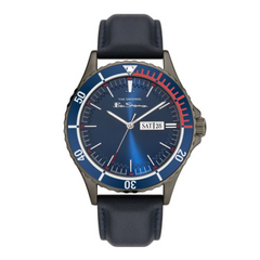 BEN SHERMAN The Originals BS045U Blue Leather Strap