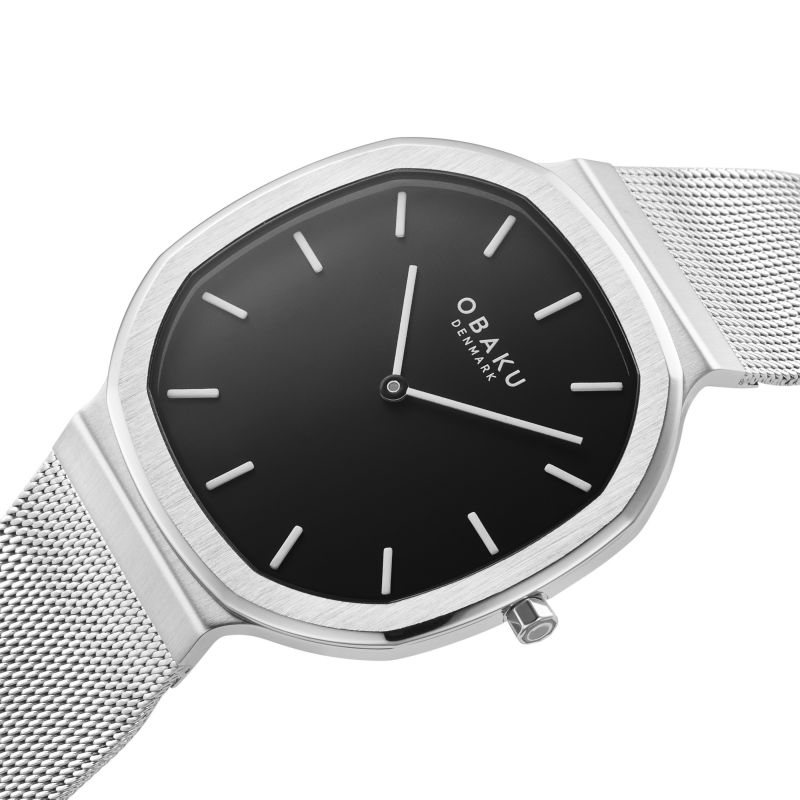 Mens Obaku Oktant Watch V253GXCBMC