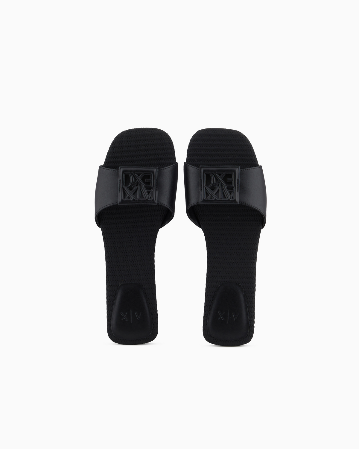 Armani Exchange Slippers with band and logo