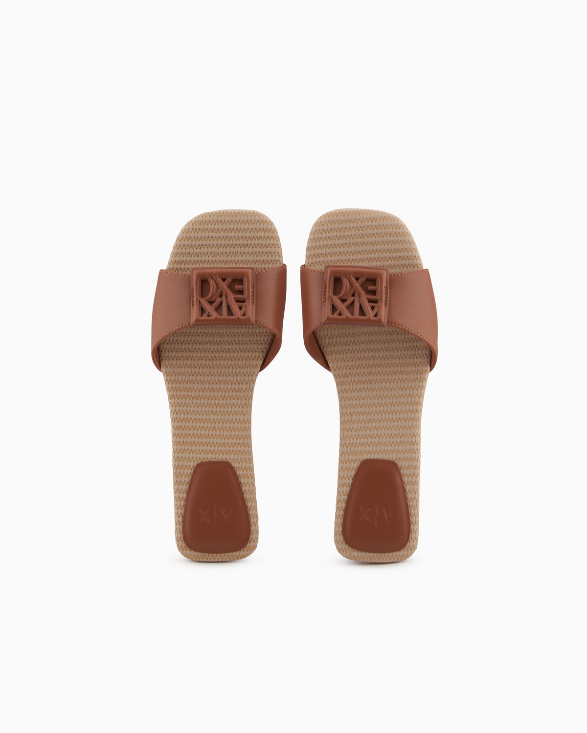 Armani Exchange Slippers with band and logo