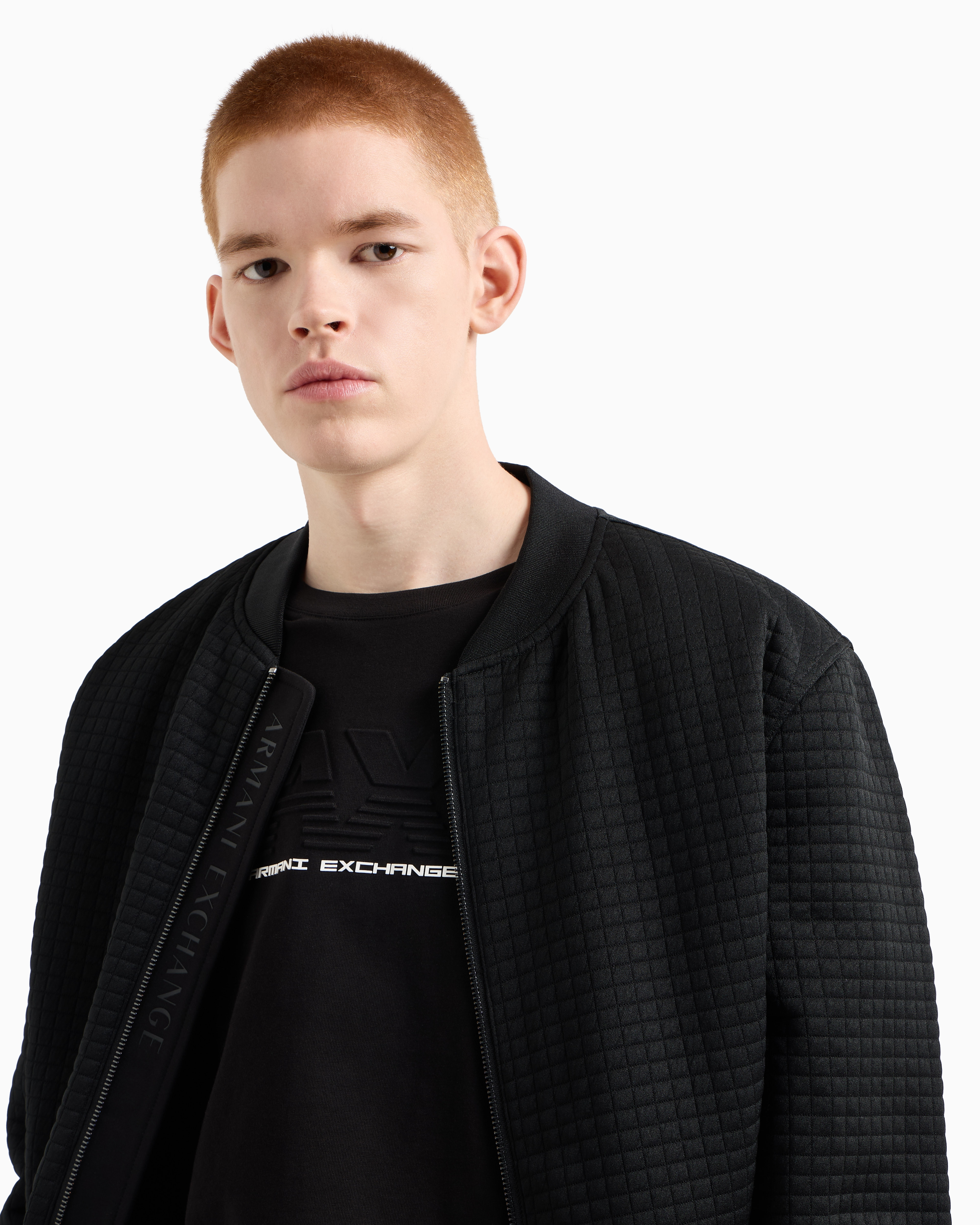Armani Exchange Regular fit T-shirt with embossed logo