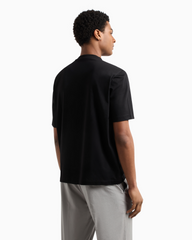 Armani Exchange Regular fit T-shirt with print on the chest Black