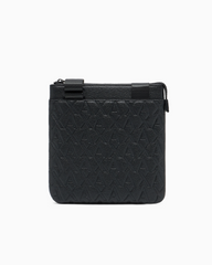 Armani Exchange Flat shoulder bag with allover logo