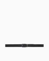 Armani Exchange Black Belt with allover logo