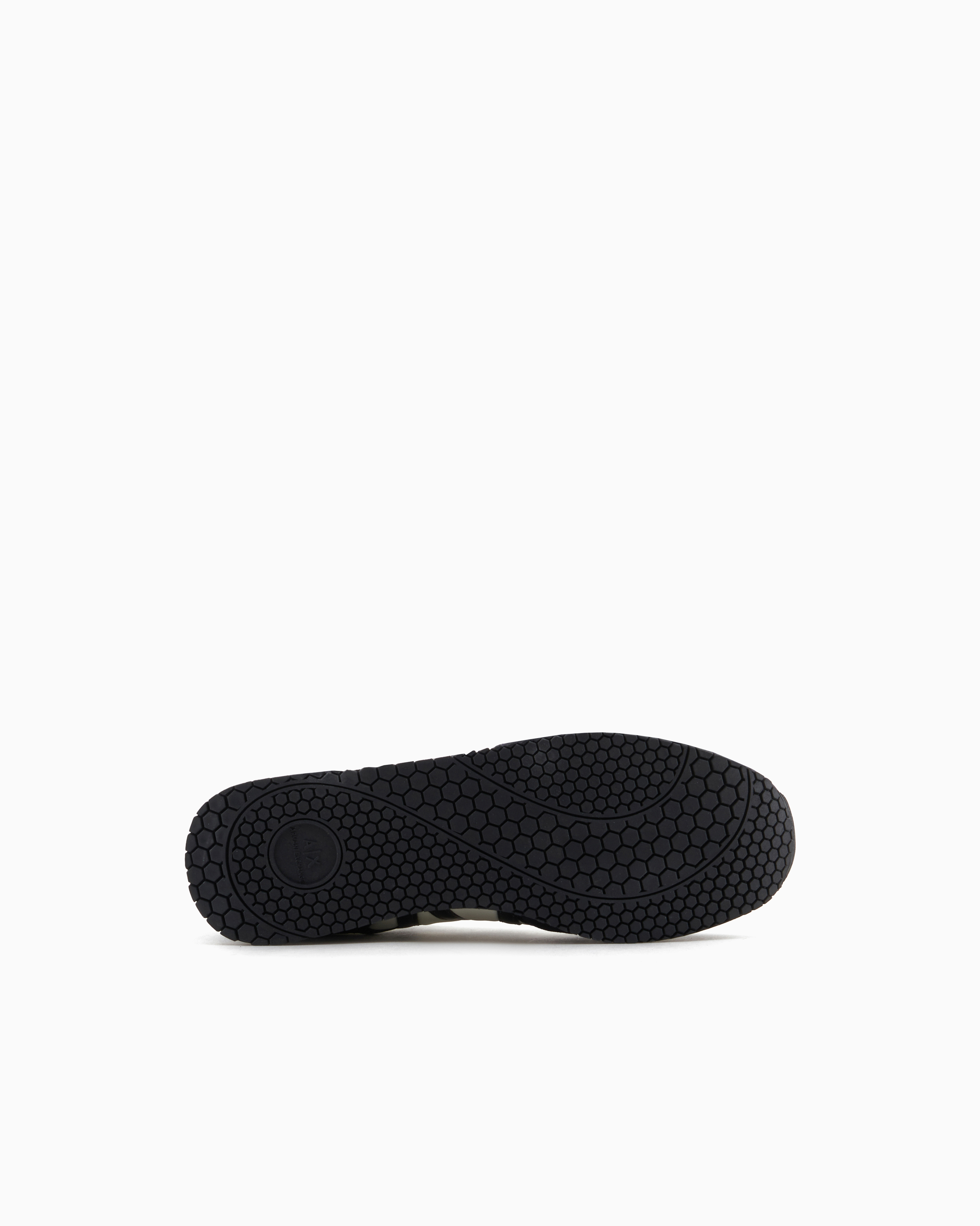 Armani Exchange Men’s Sneakers ECO-SUEDE Navy/Jet Set/Off-White