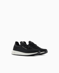 Armani Exchange Mesh Sock Sneakers Black
