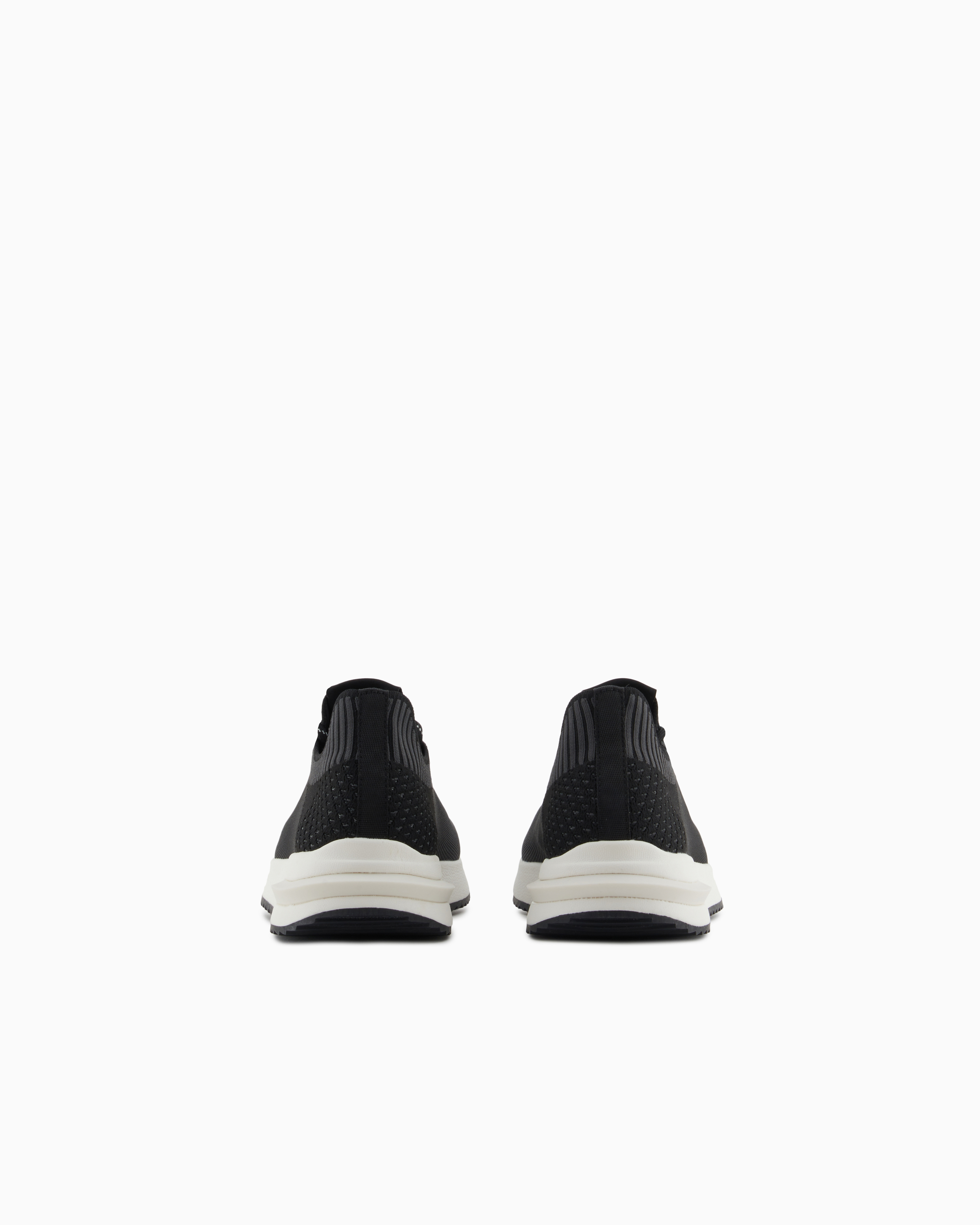 Armani Exchange Mesh Sock Sneakers Black