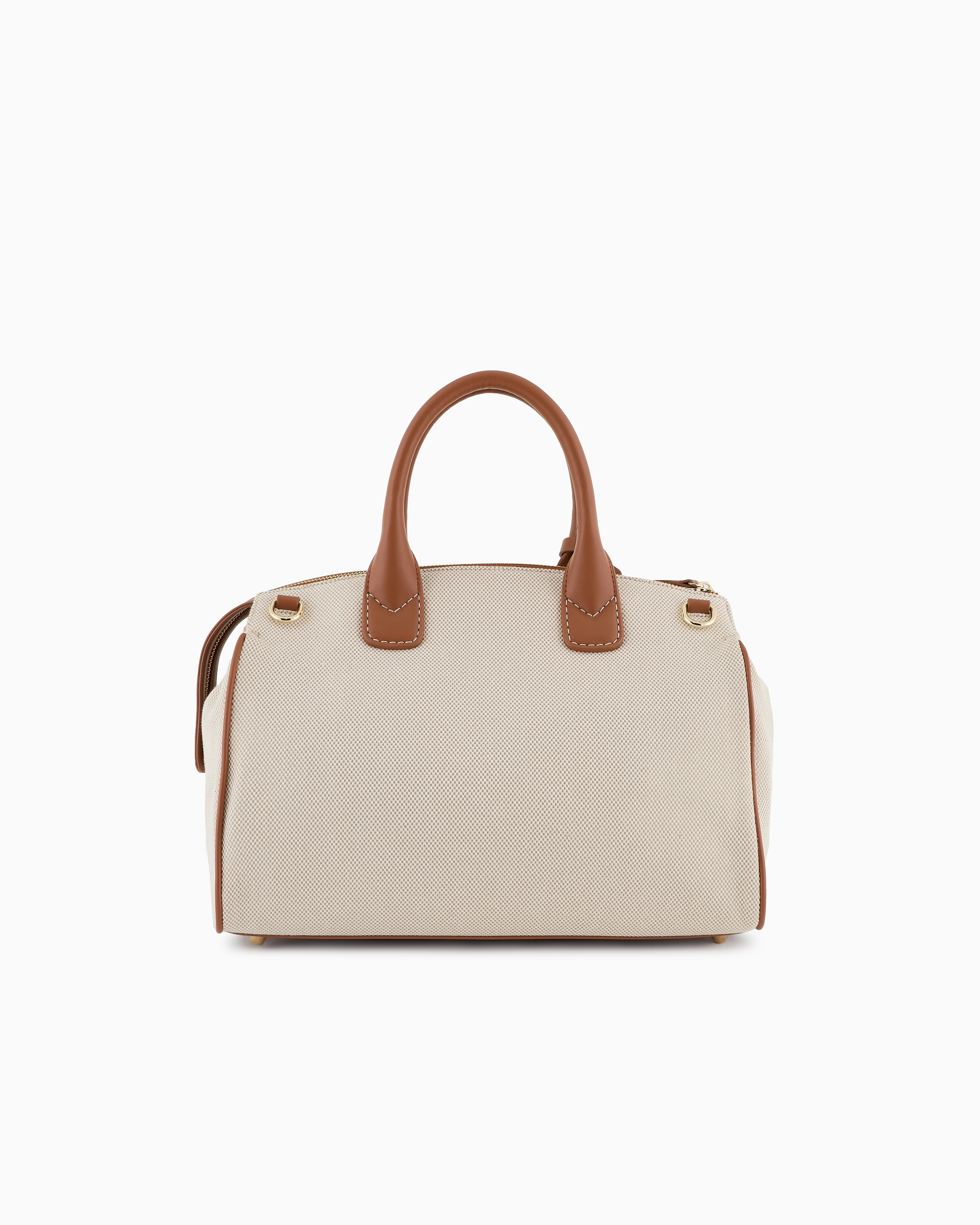 Armani Exchange Large Canvas Tote Bag