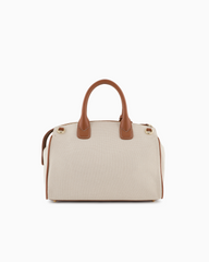 Armani Exchange Large Canvas Tote Bag