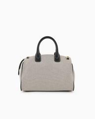 Armani Exchange Large Canvas Tote Bag