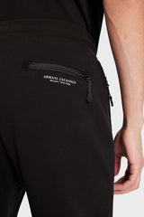 Armani Exchange Regular Fit Jogger Sports Men's Trousers 8NZP73 ZJKRZ 1200 BLACK