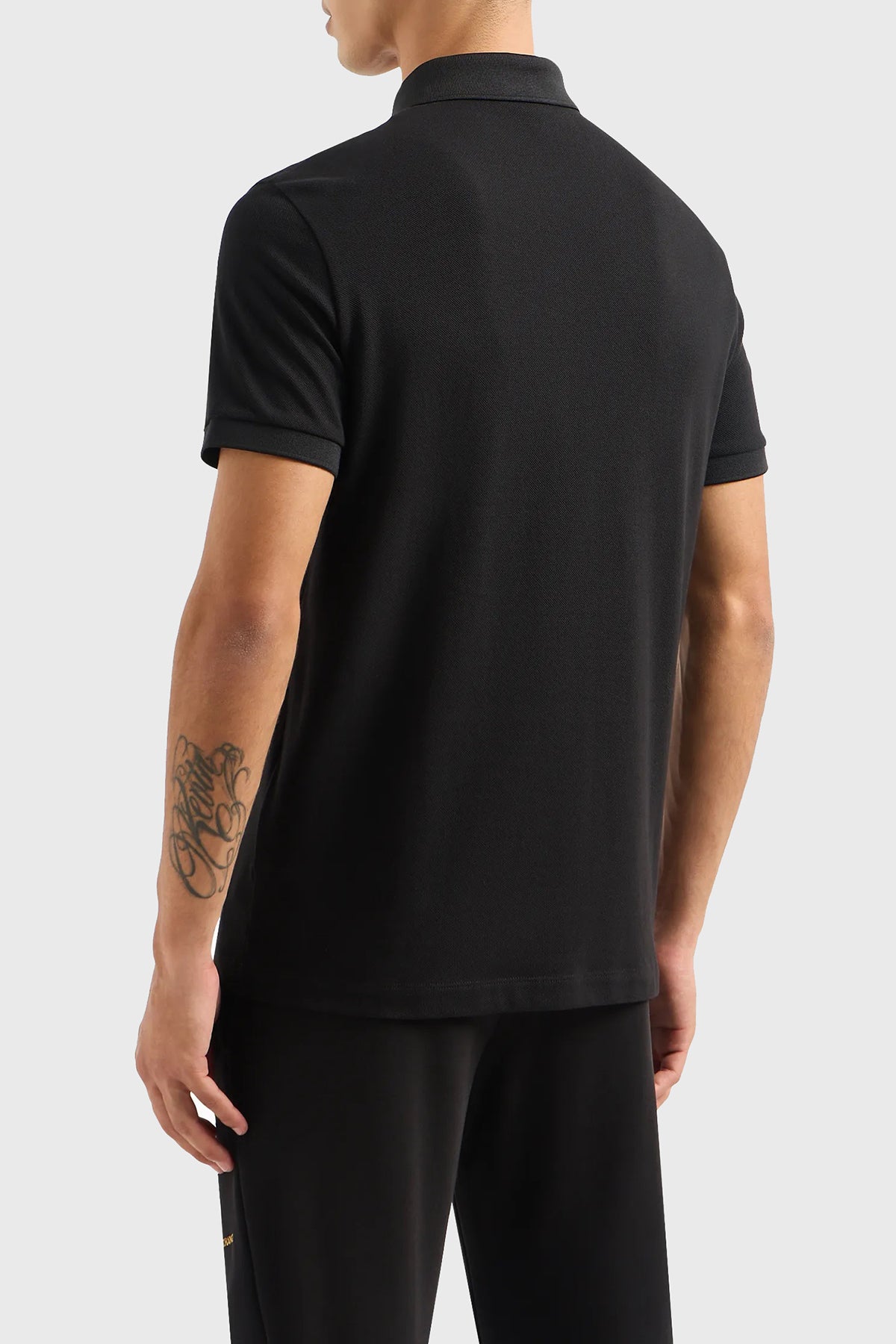 Armani Exchange Cotton Embroidered Polo T-shirt