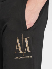 Armani Exchange Sweatpants 8NZPPQ ZJ1ZZ 1200 Black Regular Fit