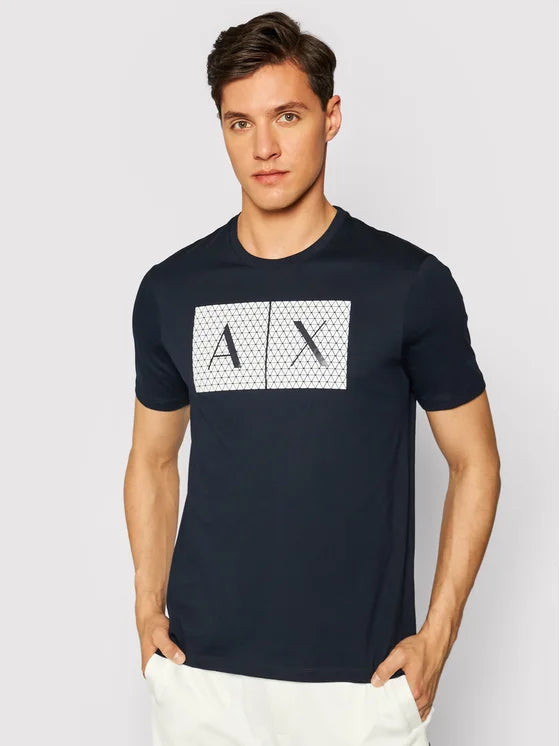 Armani Exchange Dark Blue Slim Fit T-shirt