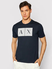 Armani Exchange Dark Blue Slim Fit T-shirt